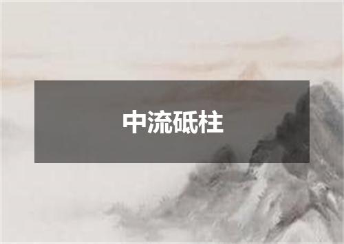中流砥柱