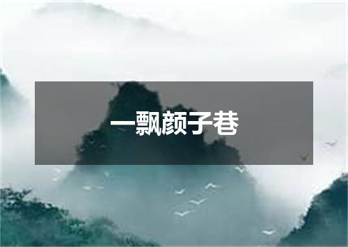 一飘颜子巷