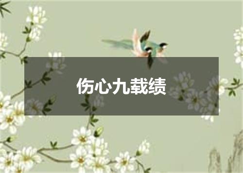 伤心九载绩