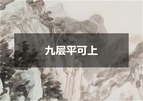 九层平可上