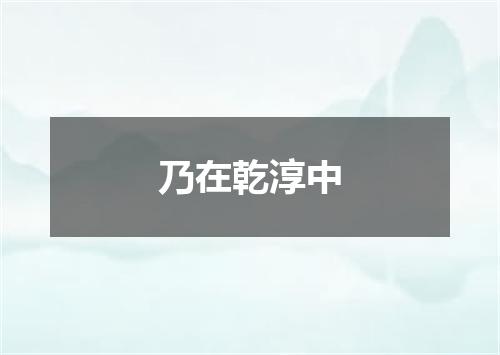 乃在乾淳中