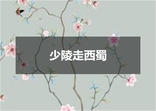 少陵走西蜀