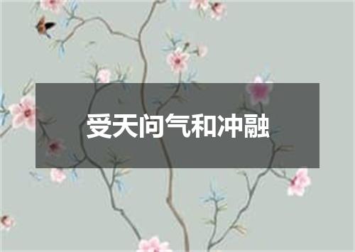 受天问气和冲融