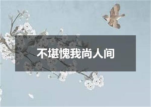 不堪愧我尚人间