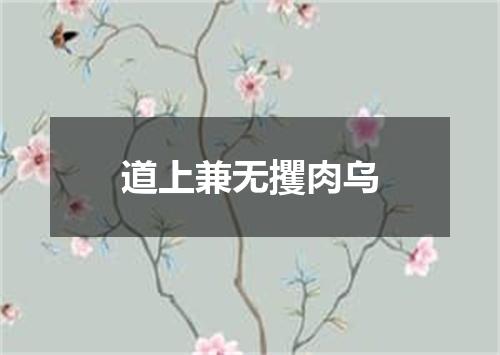 道上兼无攫肉乌