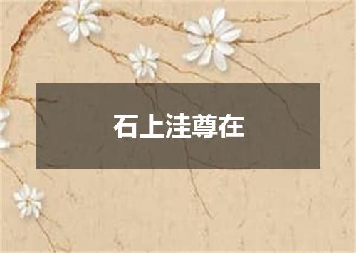 石上洼尊在