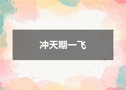 冲天期一飞