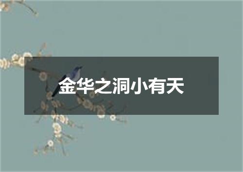金华之洞小有天