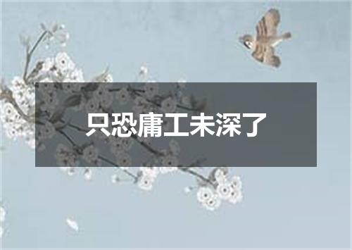 只恐庸工未深了