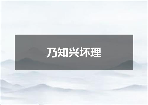 乃知兴坏理
