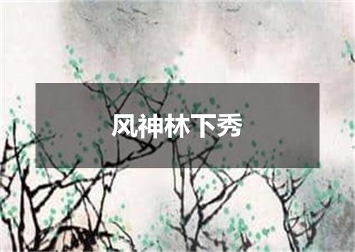 风神林下秀