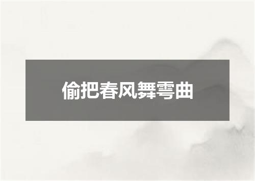 偷把春风舞雩曲