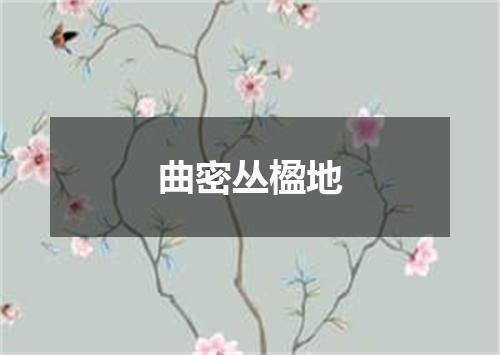 曲密丛楹地