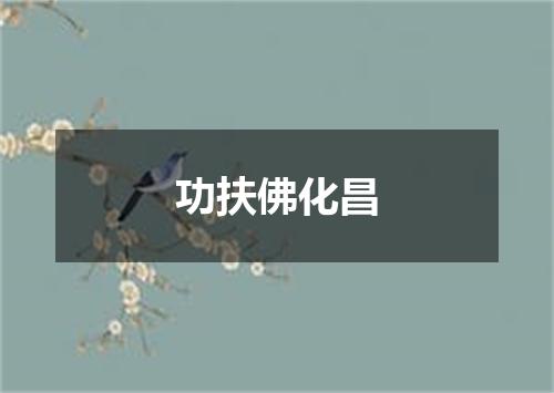 功扶佛化昌