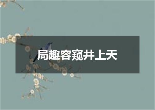 局趣容窥井上天