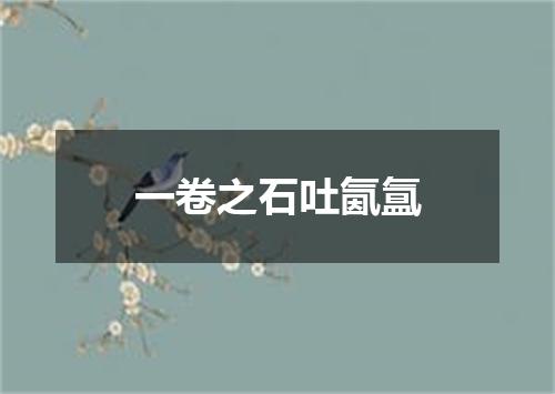 一卷之石吐氤氲