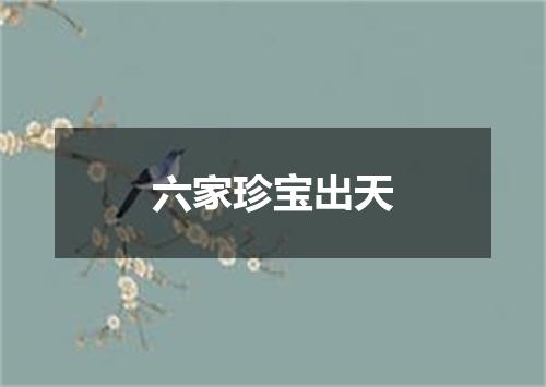 六家珍宝出天