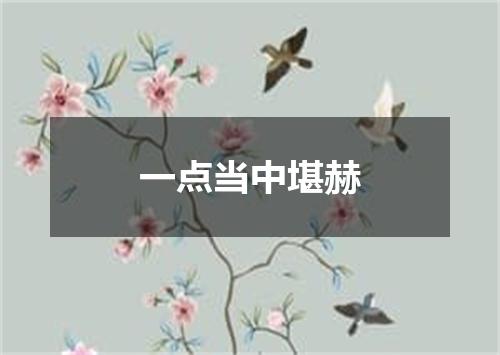 一点当中堪赫