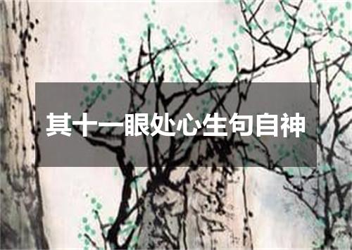 其十一眼处心生句自神