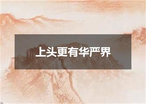 上头更有华严界