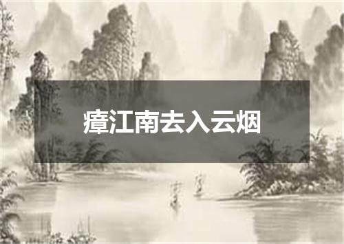 瘴江南去入云烟