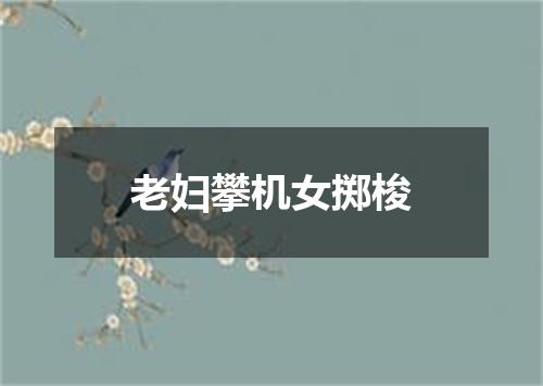 老妇攀机女掷梭