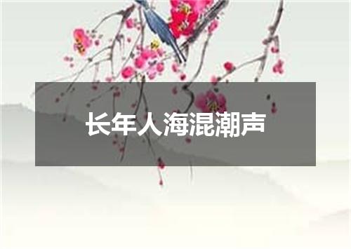 长年人海混潮声