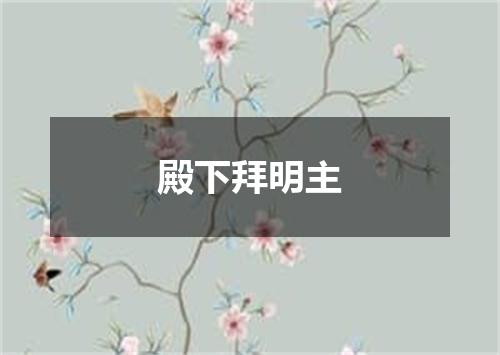 殿下拜明主