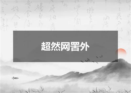 超然网罟外