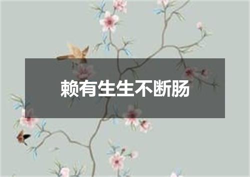 赖有生生不断肠