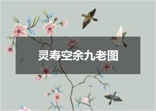 灵寿空余九老图