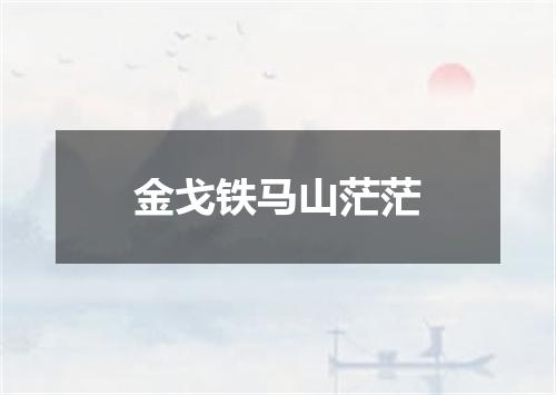金戈铁马山茫茫