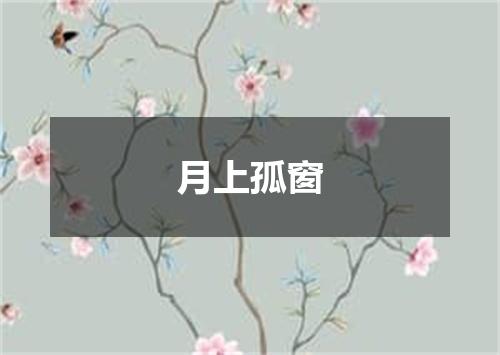 月上孤窗