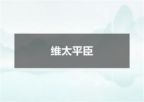 维太平臣