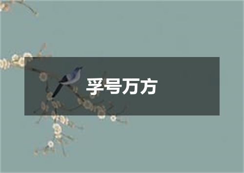 孚号万方