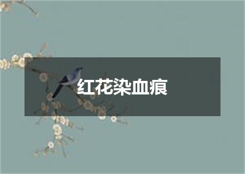红花染血痕