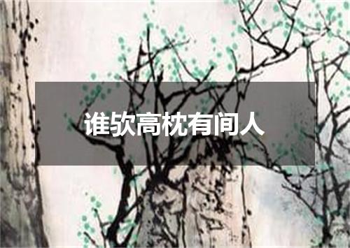 谁欤高枕有间人