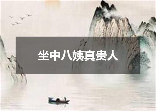 坐中八姨真贵人