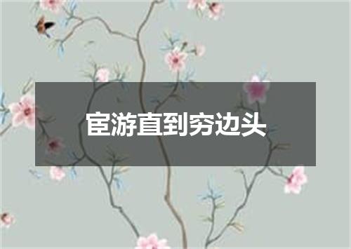 宦游直到穷边头