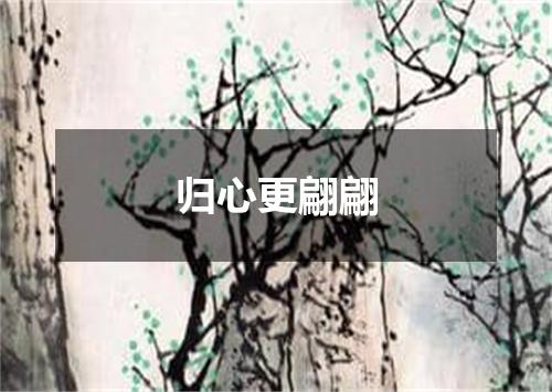 归心更翩翩
