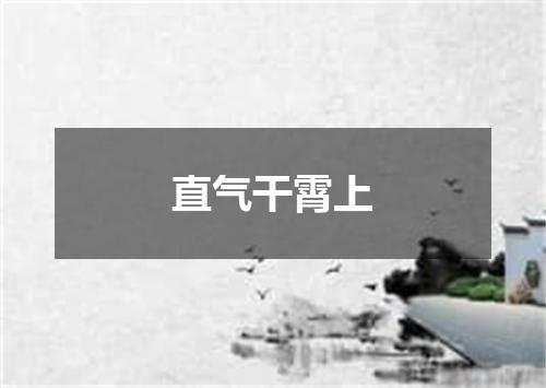 直气干霄上
