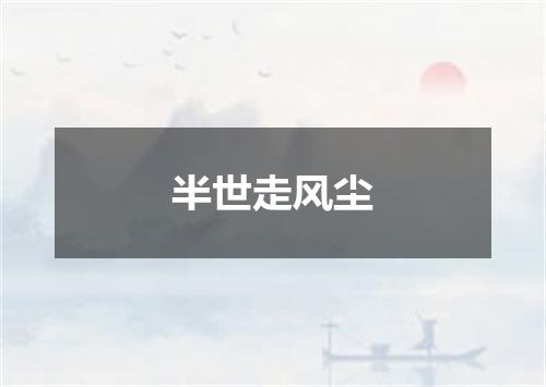 半世走风尘