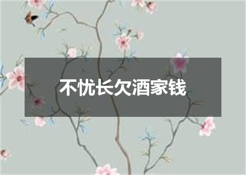 不忧长欠酒家钱