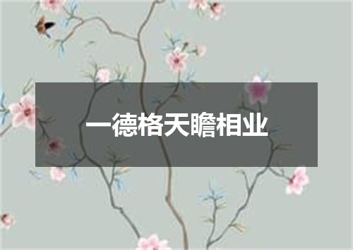 一德格天瞻相业