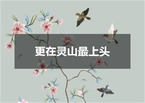 更在灵山最上头