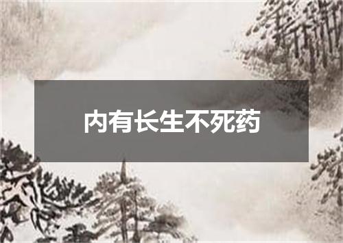 内有长生不死药