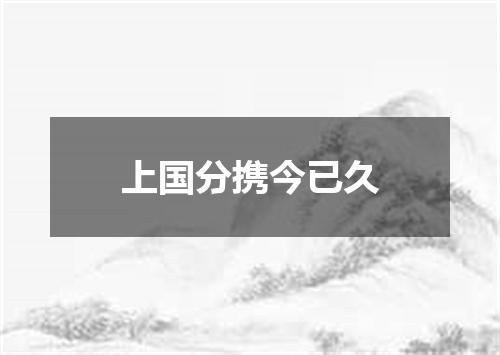上国分携今已久