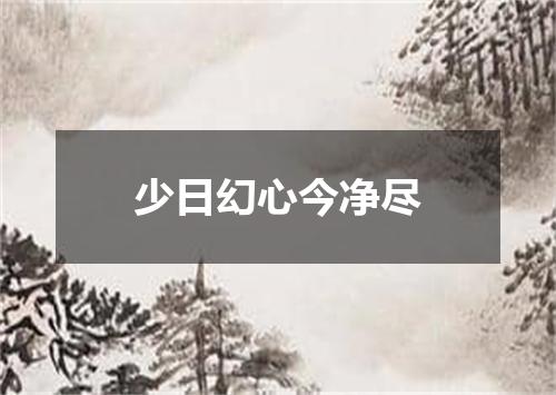 少日幻心今净尽
