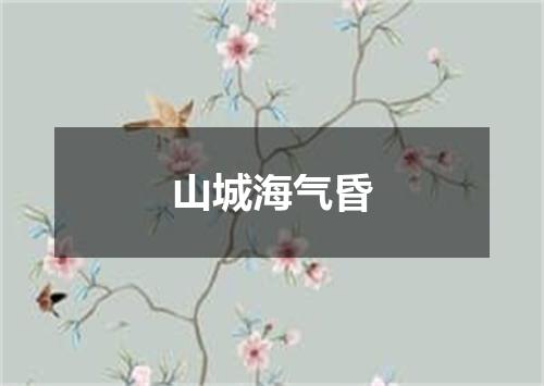 山城海气昏