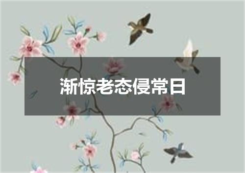 渐惊老态侵常日